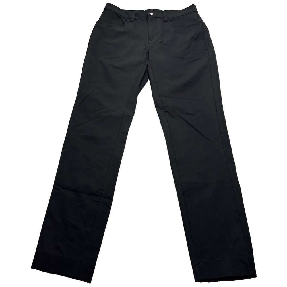 Men's State & Liberty Athletic Fit Stretch Tech Chino Pants 32 x 30 Black